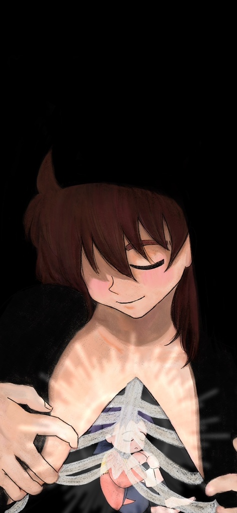 【心臓】ステッカー