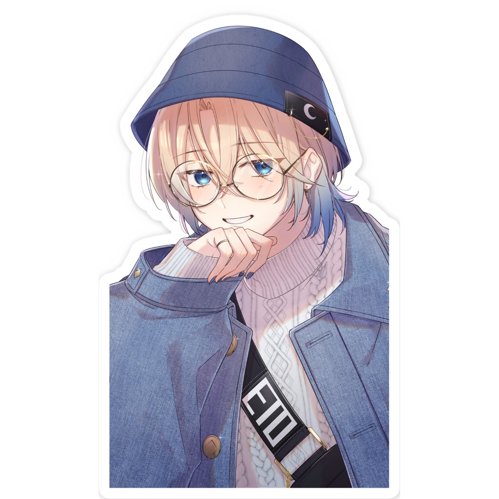 【1周年記念】スマホステッカー 一枚絵ver.