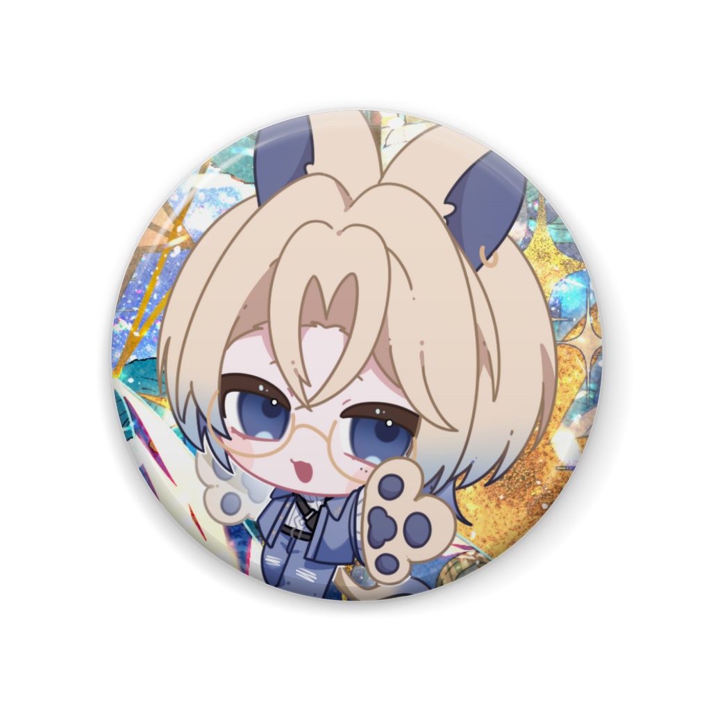 【1周年記念】缶バッジ　SDキャラver.