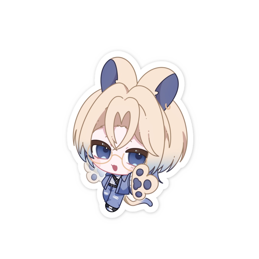 【1周年記念】スマホステッカー SDキャラver.