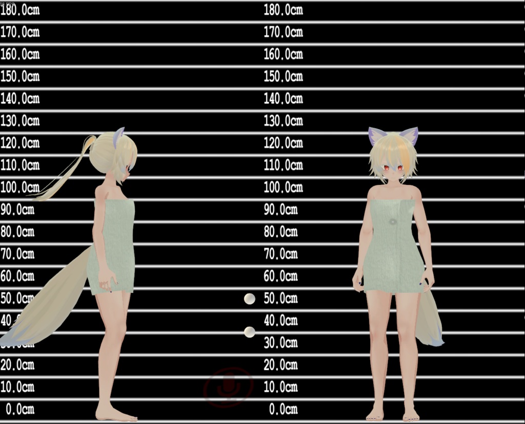 街狐さん向け バスタオル