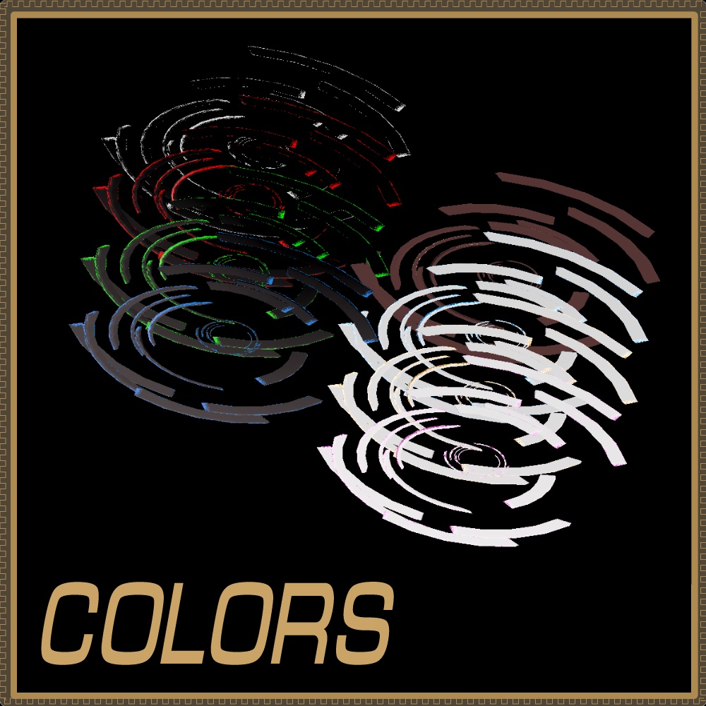 【PB設定済み】ORBITAL HALO【VRChat向けモデル】