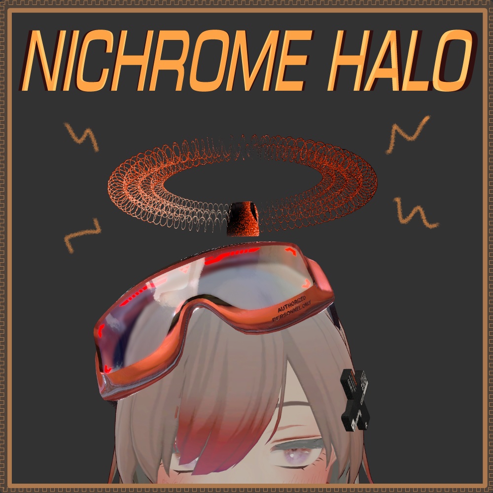 【PB設定済み】Ni-Chrome HALO【VRChat向けモデル】