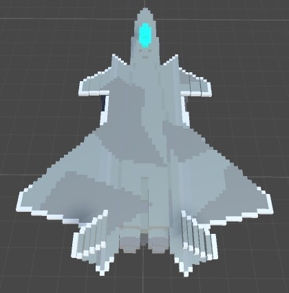 ボクセル戦闘機 #01