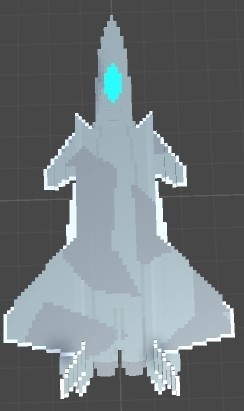 ボクセル戦闘機 #01