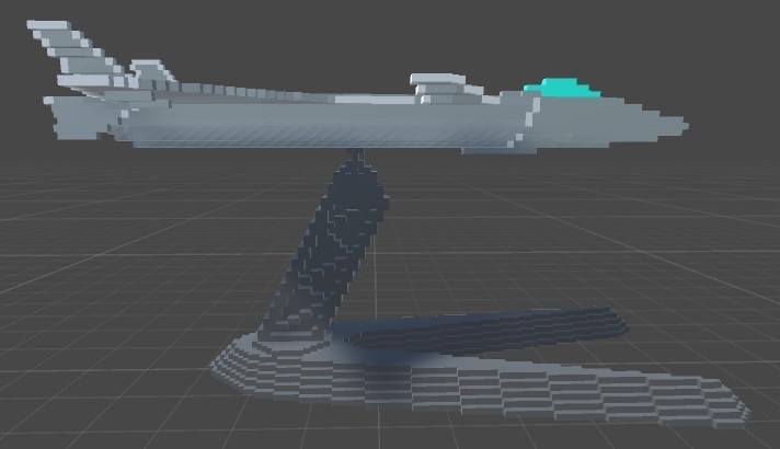 ボクセル戦闘機 #01