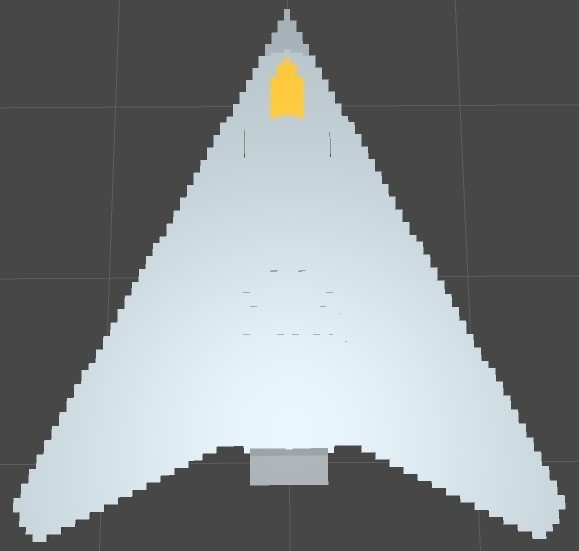 ボクセル戦闘機 #S-01 "UX-28"