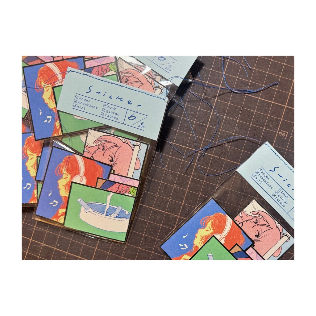 ステッカーセット(6種)