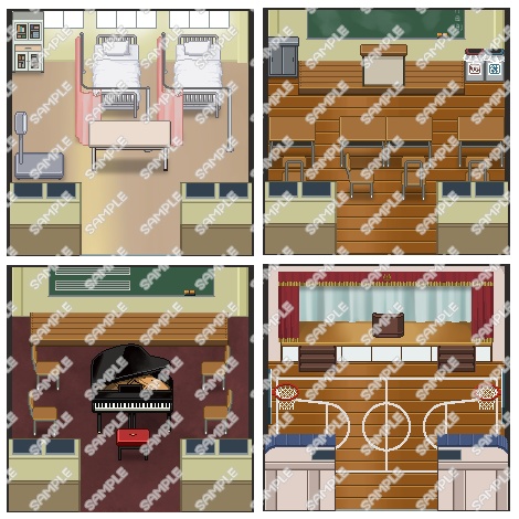 pictSQUARE店舗・会場素材【学校】