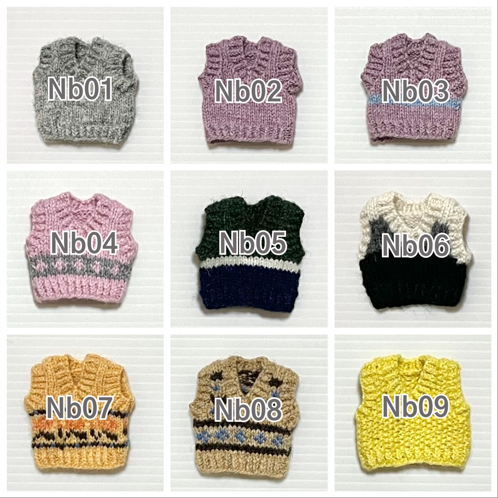 ねんどろいどどーる・オビツ11 ニットベスト