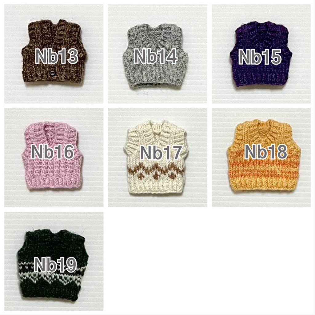 ねんどろいどどーる・オビツ11 ニットベスト