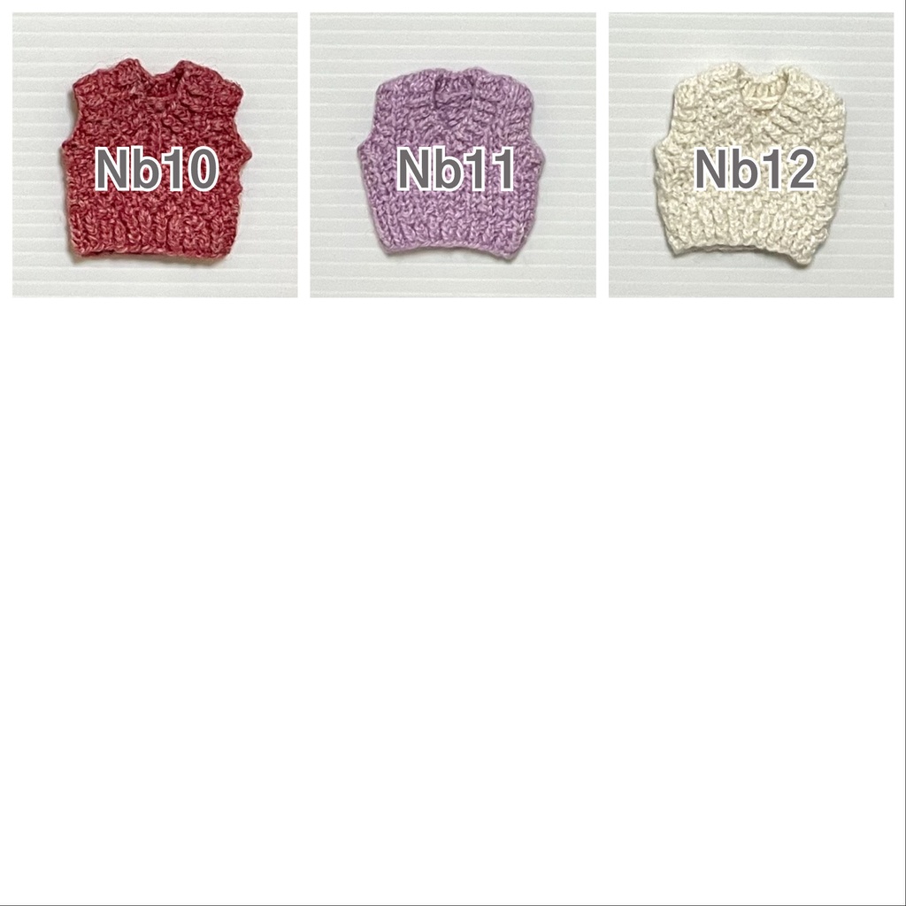 ねんどろいどどーる・オビツ11 ニットベスト