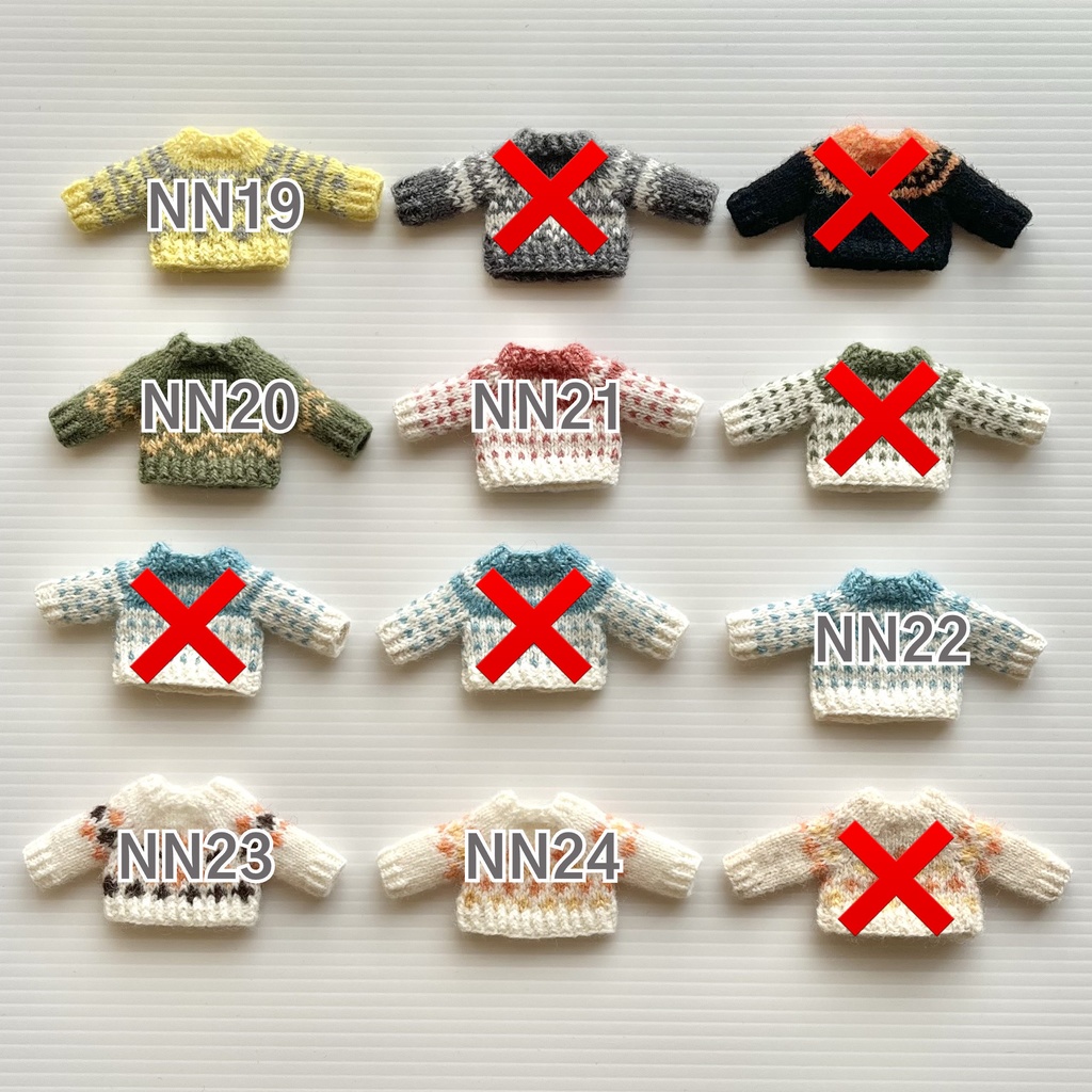 ねんどろいどどーる・オビツ11 ニット新着03