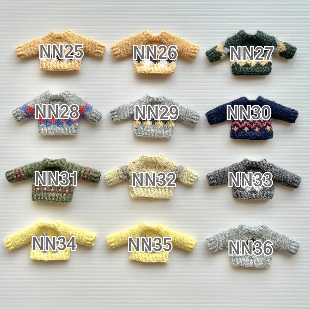 ねんどろいどどーる・オビツ11 ニット新着04