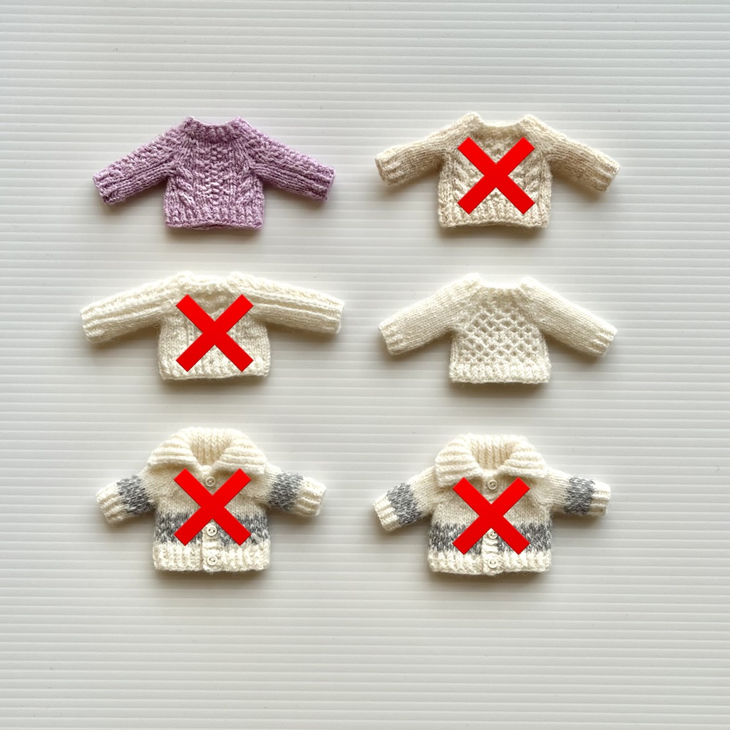 ねんどろいどどーる・オビツ11 ニット新着06