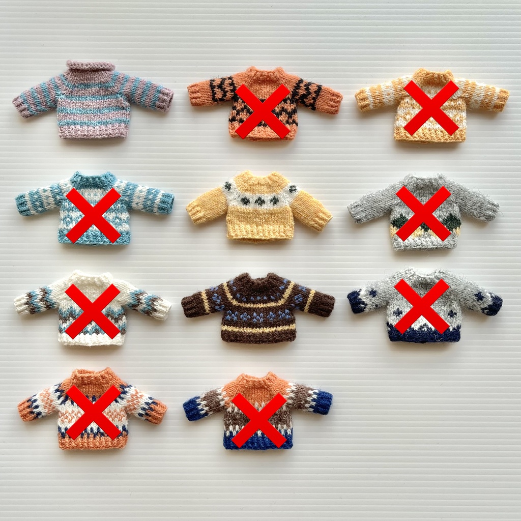 ねんどろいどどーる・オビツ11 ニット新着06