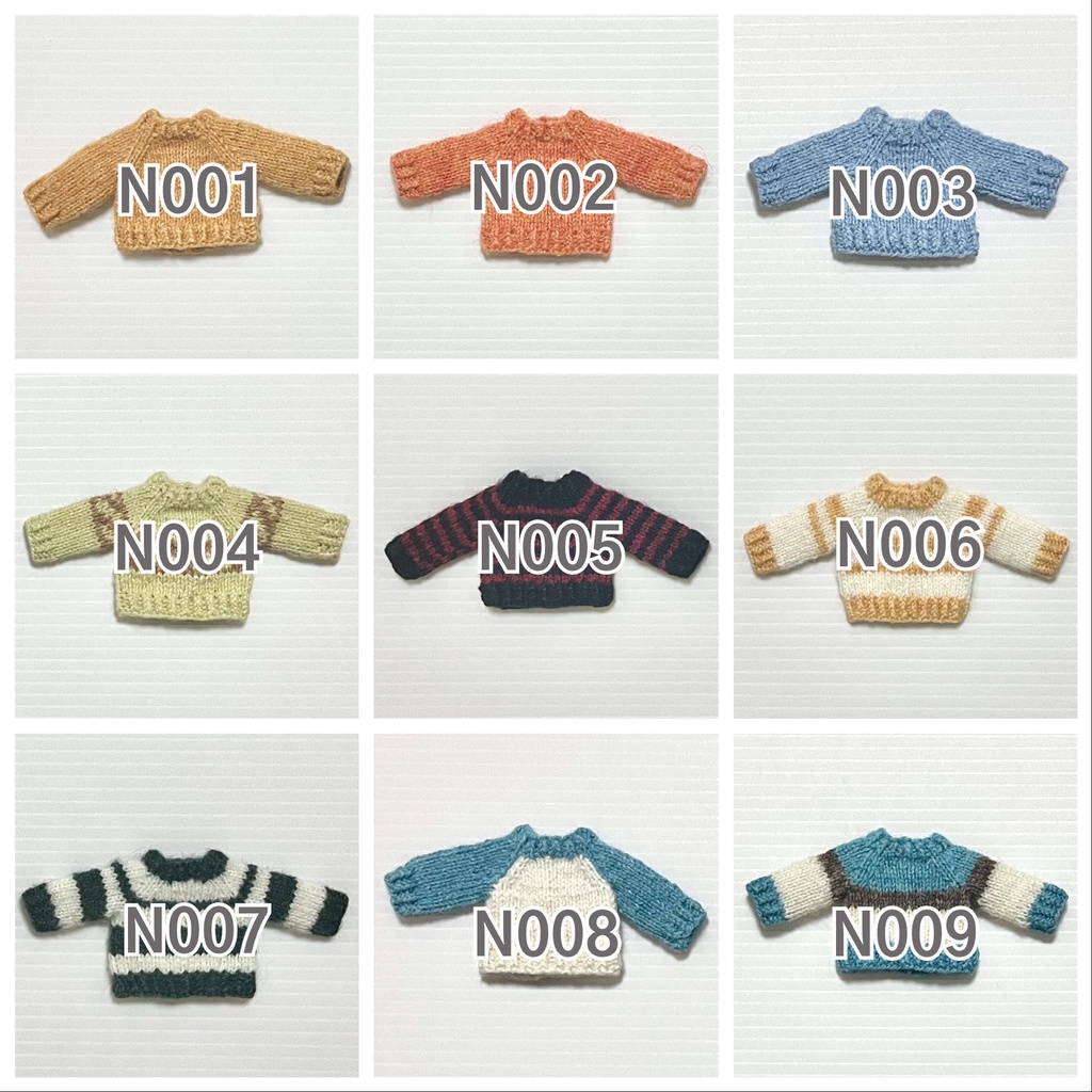 ねんどろいどどーる・オビツ11 ニット1