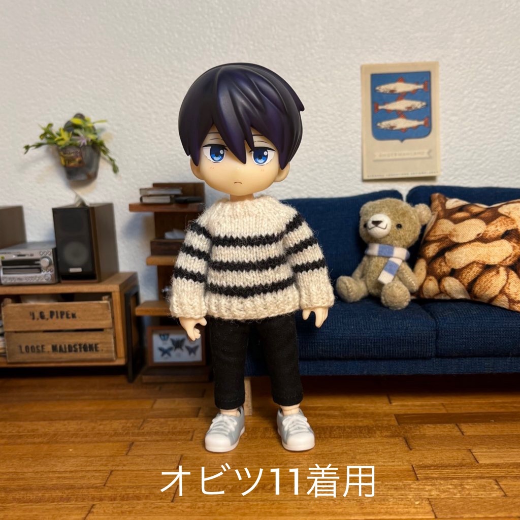 ねんどろいどどーる・オビツ11 ニット1