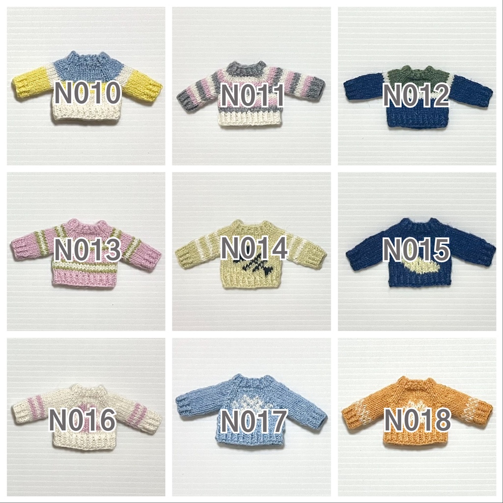 ねんどろいどどーる・オビツ11 ニット2