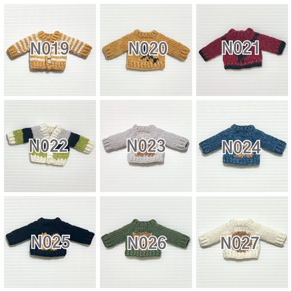 ねんどろいどどーる・オビツ11 ニット3