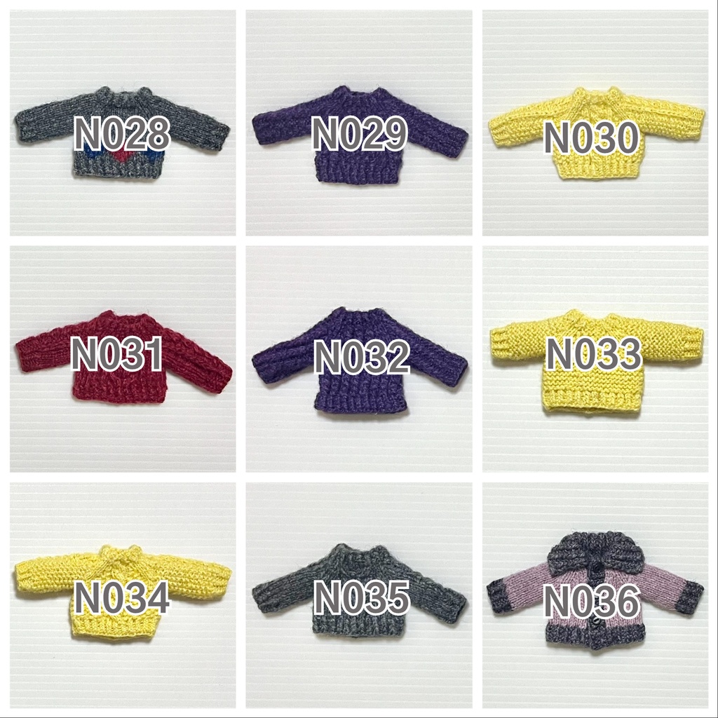 ねんどろいどどーる・オビツ11 ニット4