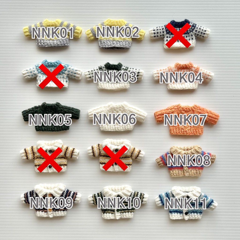 ねんどろいどどーる kidsサイズ ニット