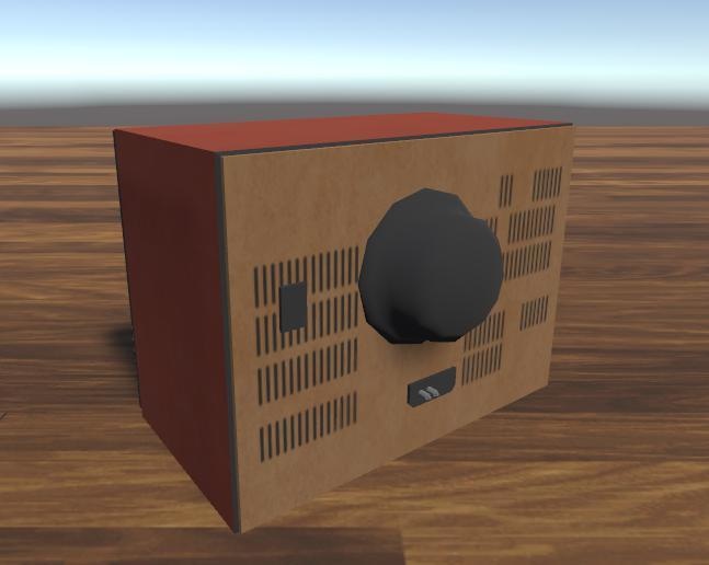 【VRChat向け3Dモデル】 昭和 テレビ