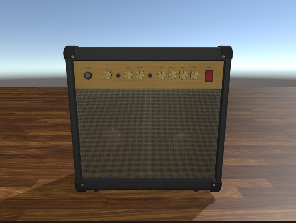 【VRChat向け3Dモデル】アンプ、スピーカー