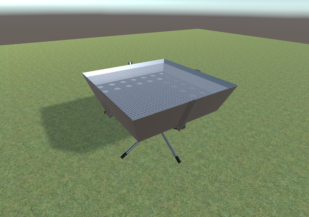 【3Dモデル】焚火台