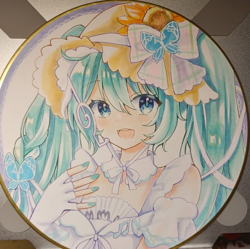 丸色紙ソナーレちゃん