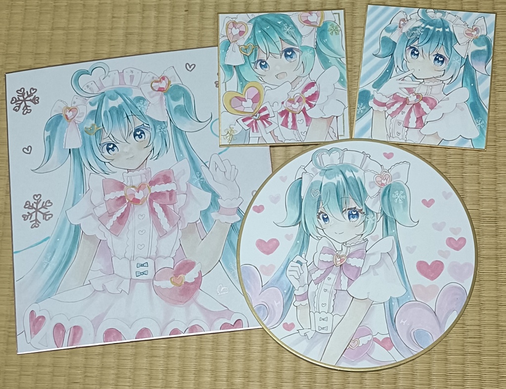 雪ミク2027ちゃんアナログ色々