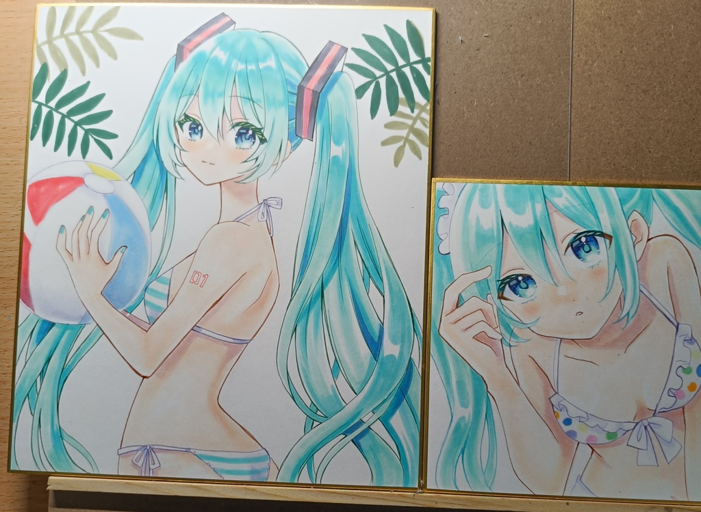 水着ミクちゃん