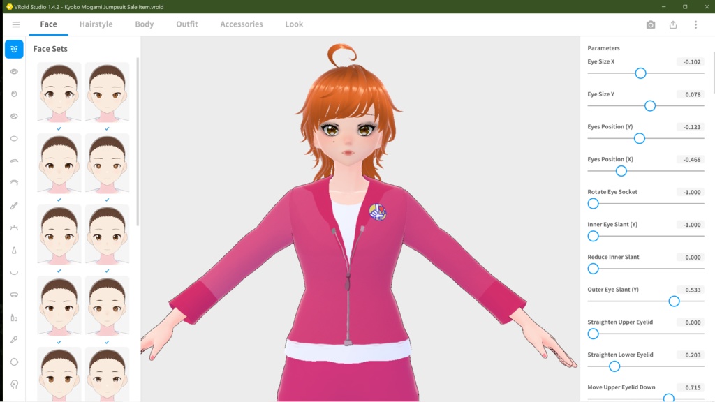 FREE Love Me! VROID Jumpsuit