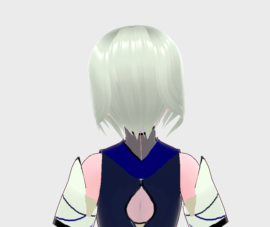 Ninja Blue Vroid Full Custom Outfit w/ FREE Hair