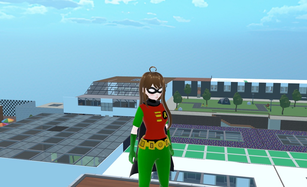 FREE Teen Titans Raven Robin Uniform