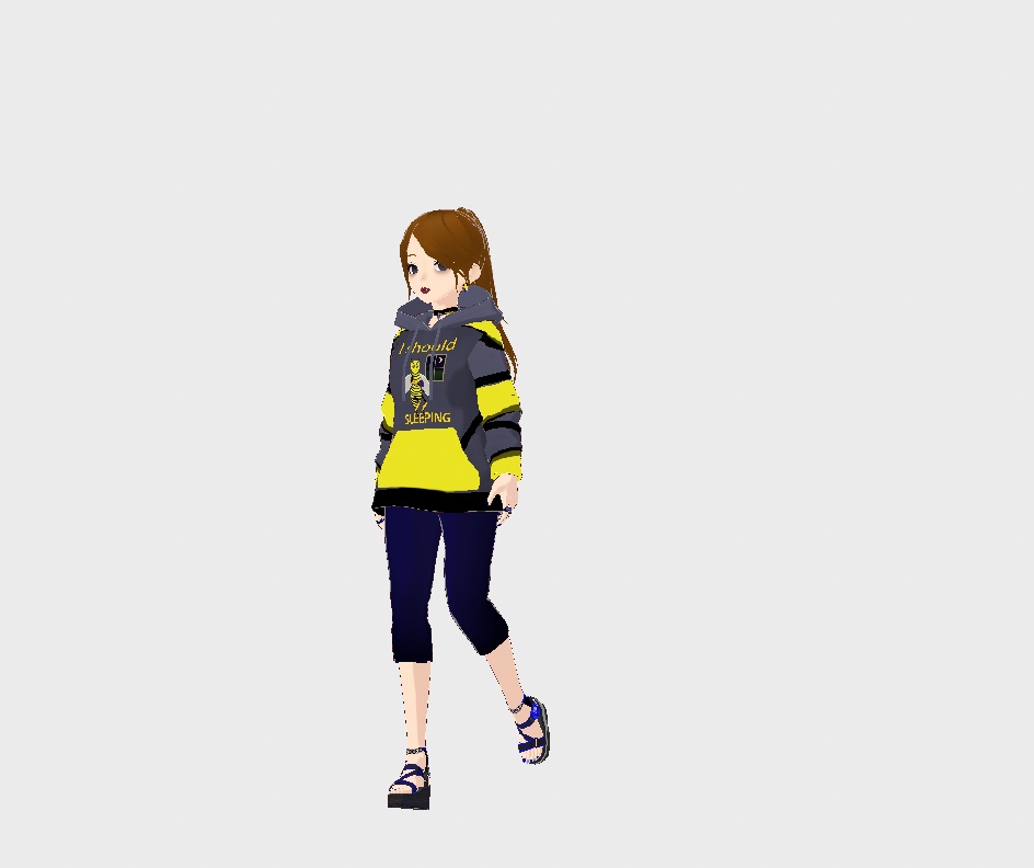 Vroid Custom Bee Hoodie w/Accessories & Hair