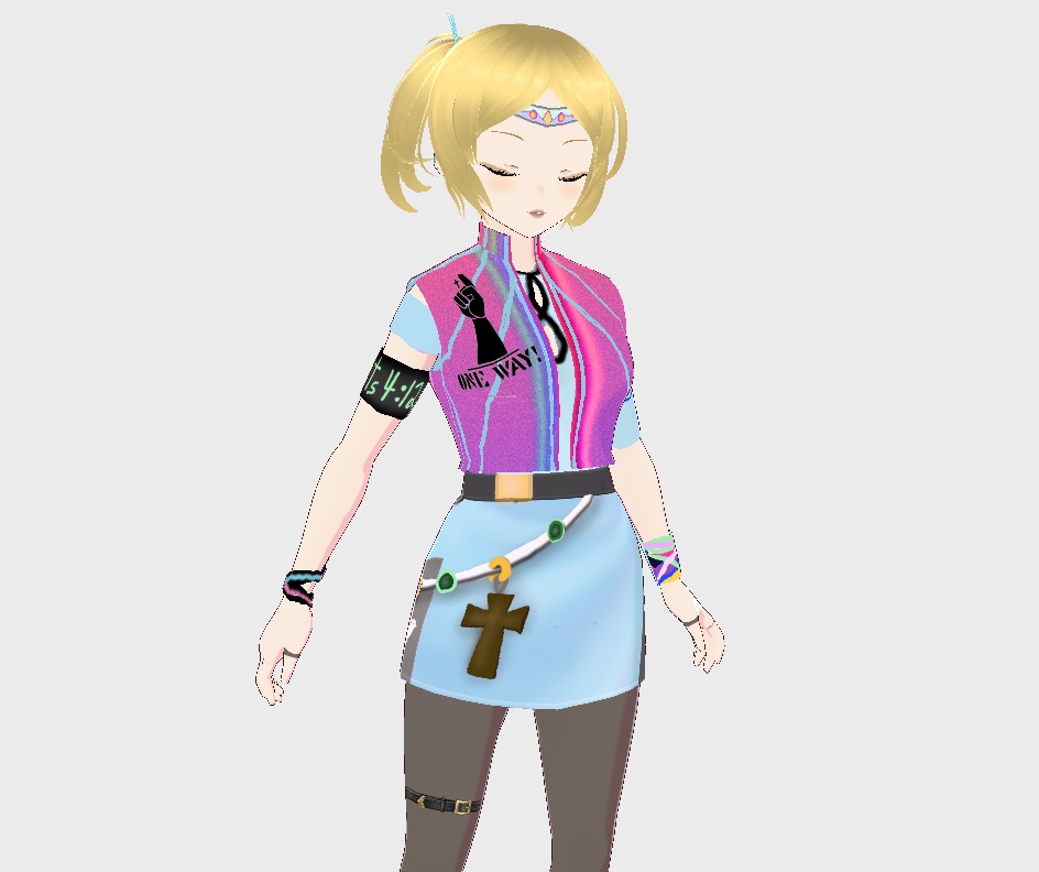 Free[Vroid] Jesus Revolution Hippie