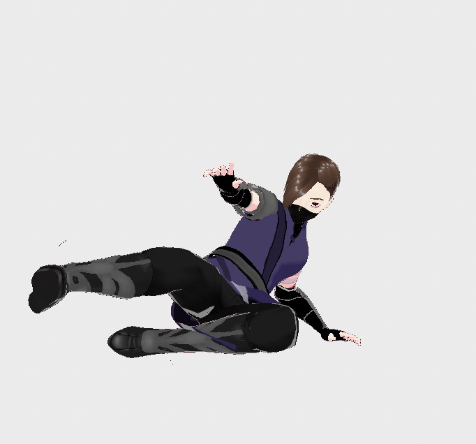 Vroid Male Ninja Warrior