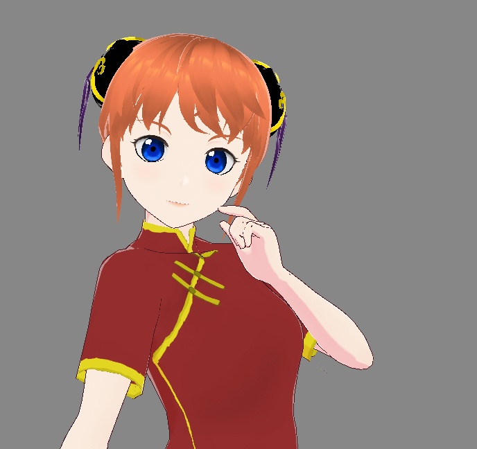 [Vroid] Kagura from Gintama
