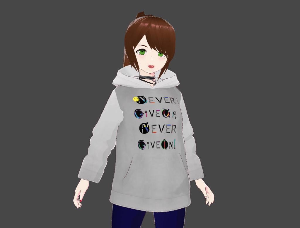 Vroid Hoodie Quote