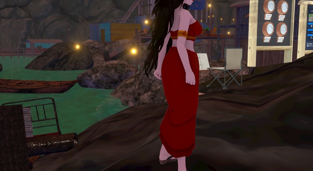 Vroid Azula Beach Party Dress