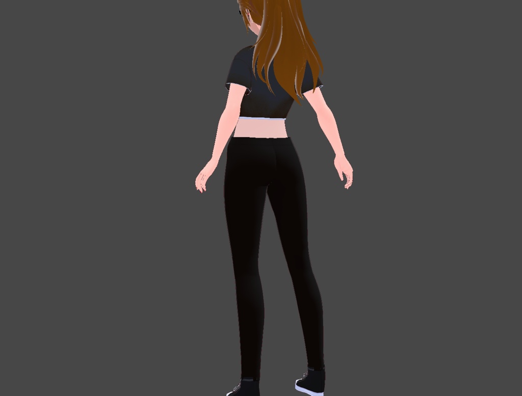 Custom Crop Tops & Pants (Vroid)
