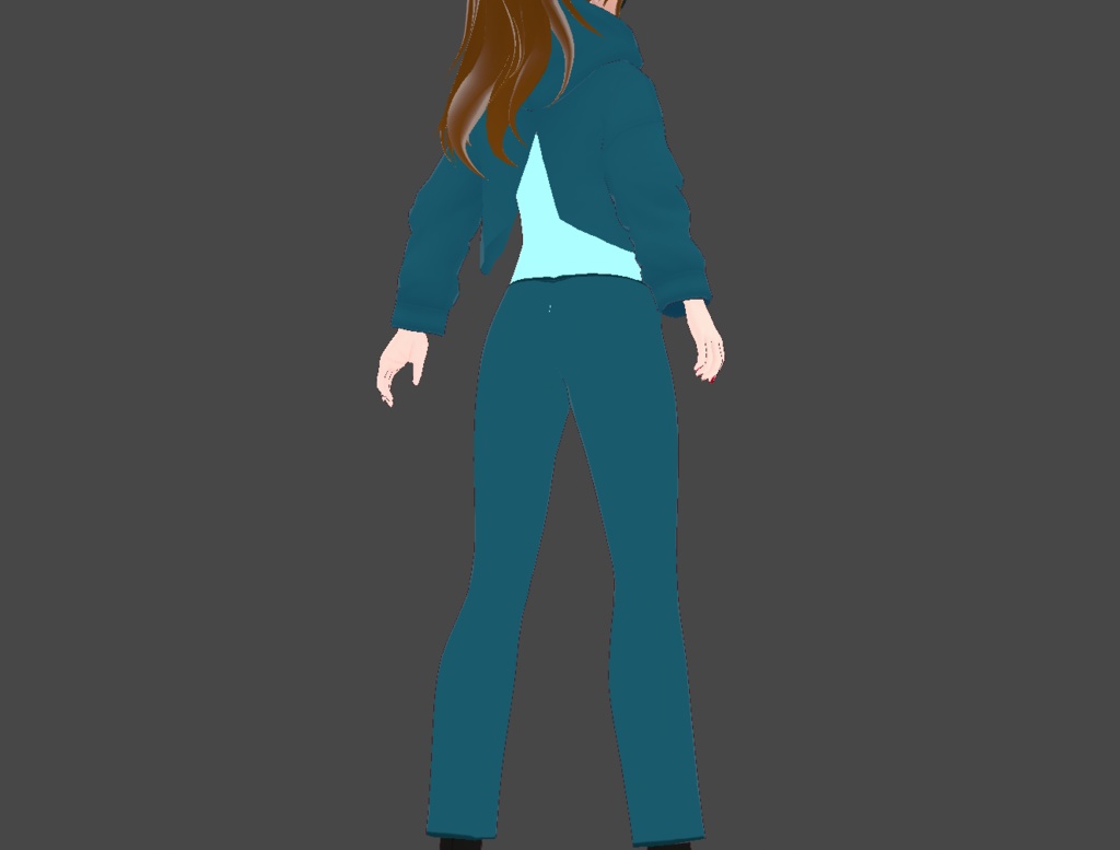 PeaceMakers Vroid Sweater / Yoga Pant Set