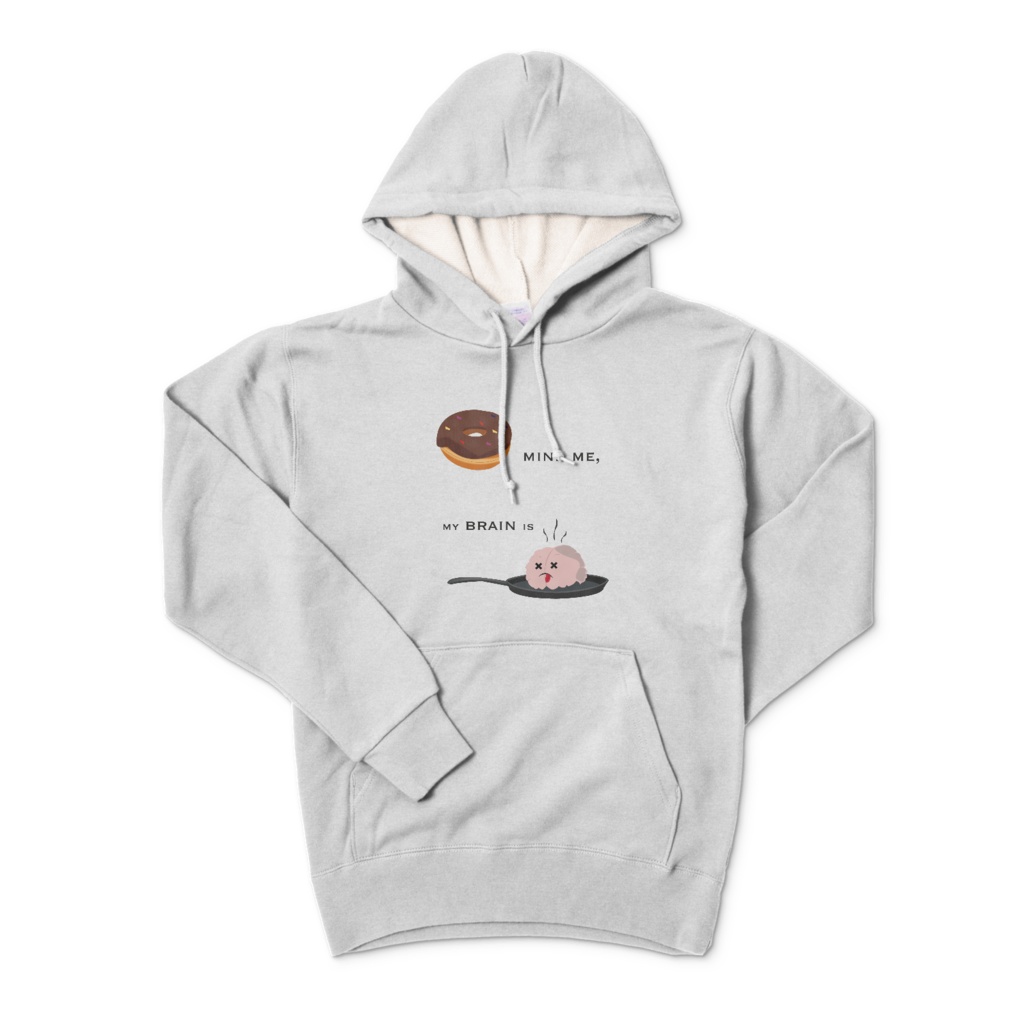 DOnot mind me, my brain is fried Pullover Hoodie