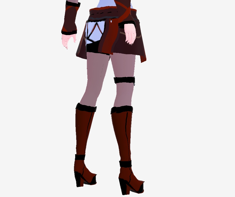Vroid Female Ninja ((Improved))
