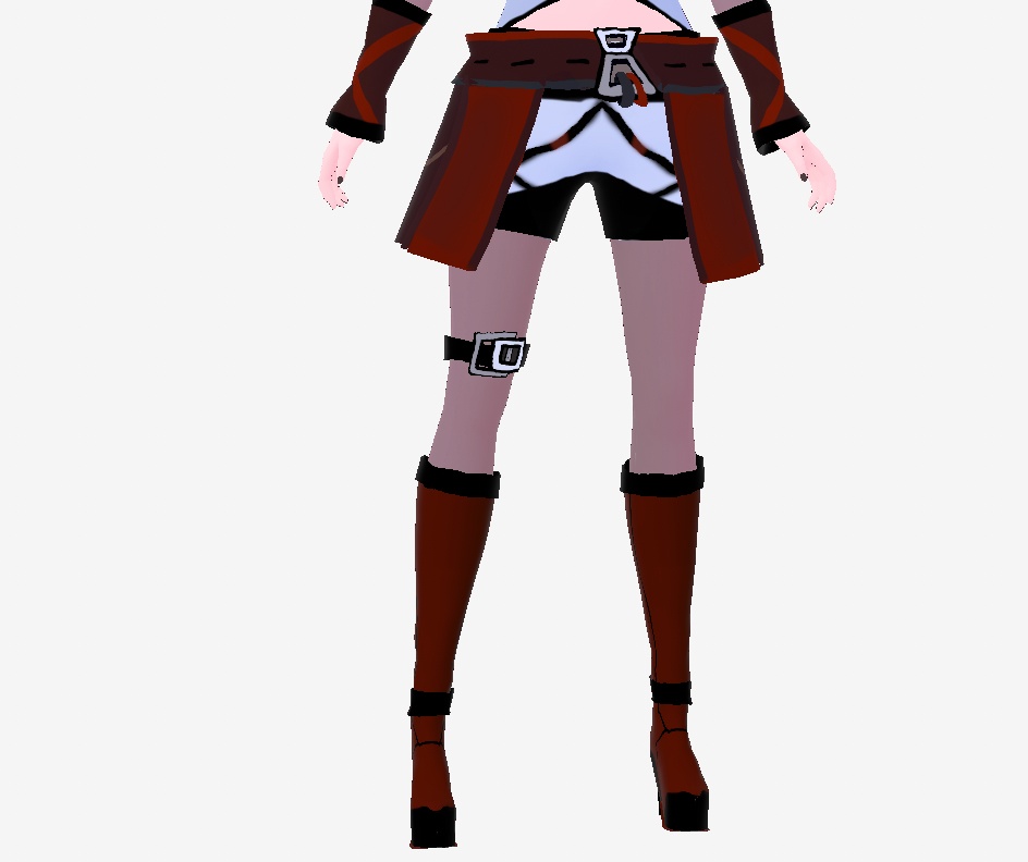 Vroid Female Ninja ((Improved))