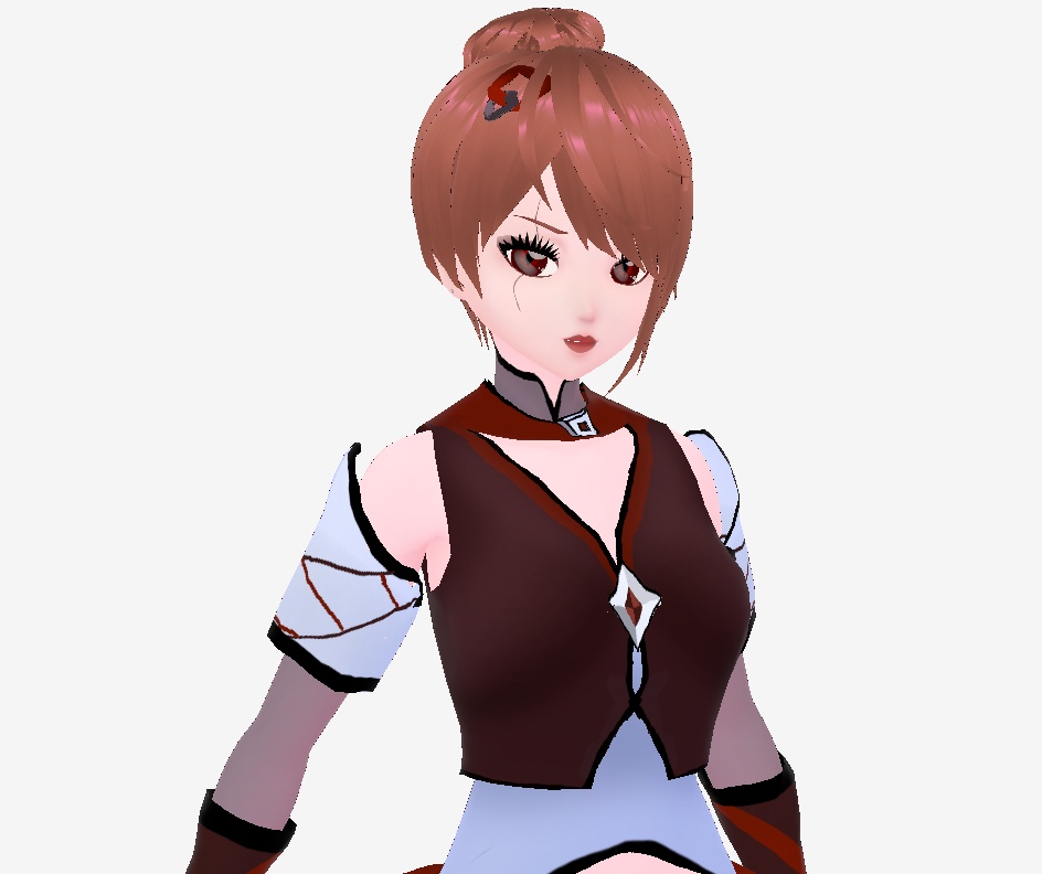 Vroid Female Ninja ((Improved))