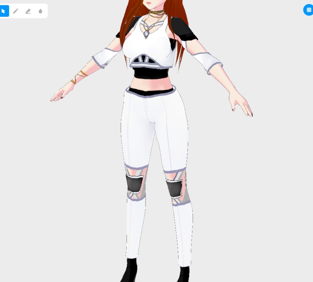 Vroid Martial Artist