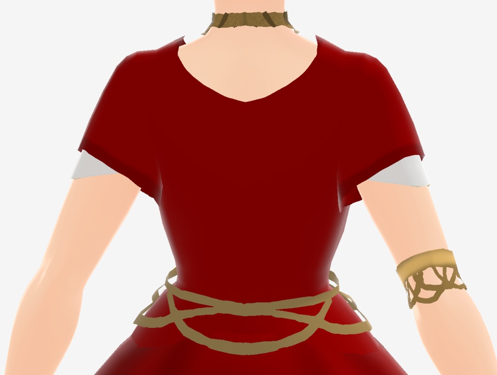 Vroid Adaptable Elegance Gown