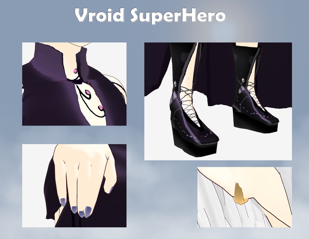 Vroid SuperHero V1